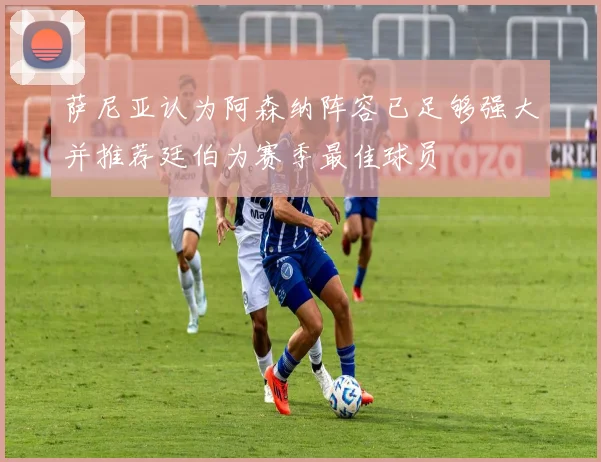 萨尼亚认为阿森纳阵容已足够强大并推荐廷伯为赛季最佳球员